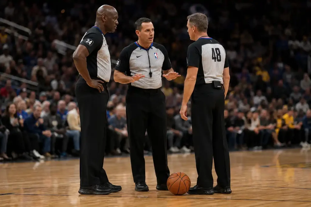 NBA officials reviewing last two minute report decisions on court